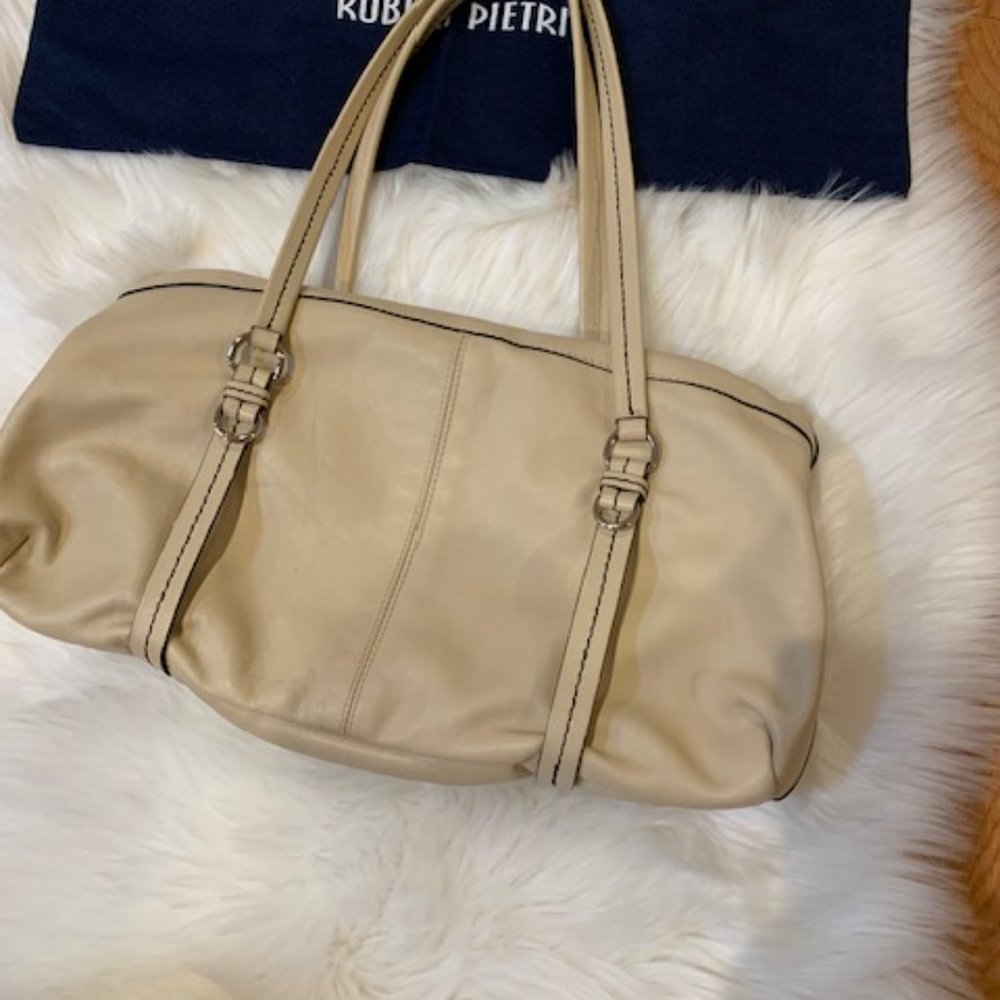 Robert Pietri Leather shoulder bag - Picture 9 of 9
